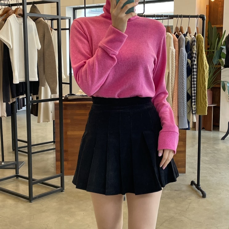  시티브리즈 추천템 :: 소프트 루즈핏 폴라티 핑크 리뷰