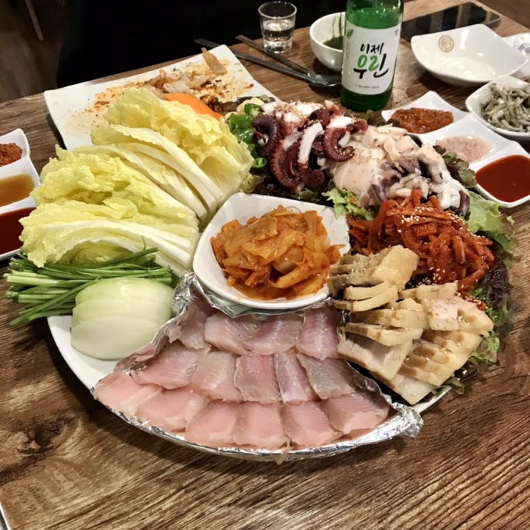푸짐한 해산물 안주와 함께 한 잔하기 딱 좋은 불당동 남도술상 / 천안식후감