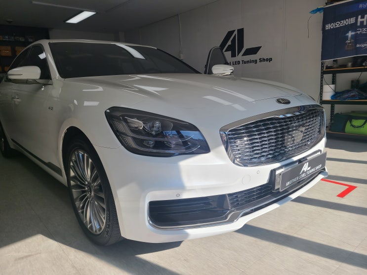  K9엠비언트 순정연동 확장시공 2019 더 K9 실내무드등