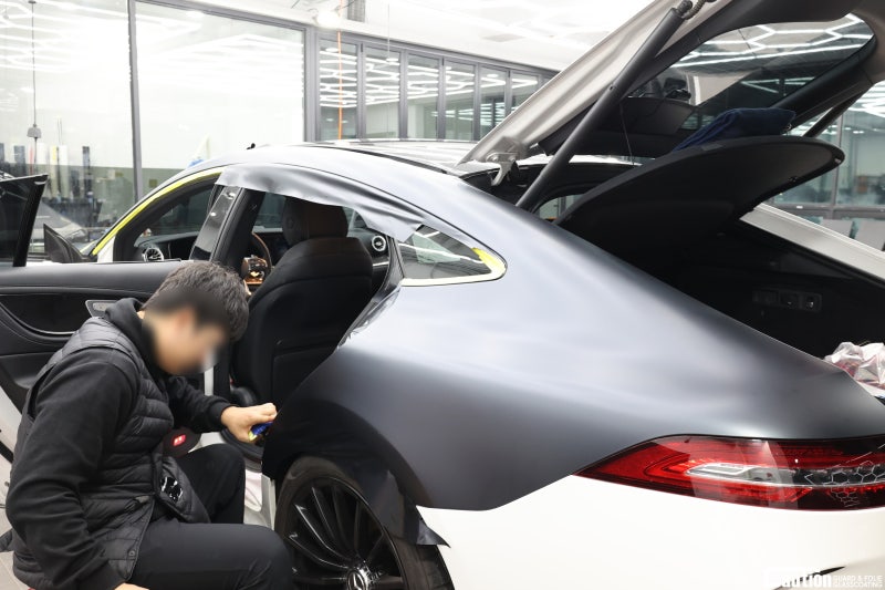 과천 추사로 / 랩핑 / AMG GT