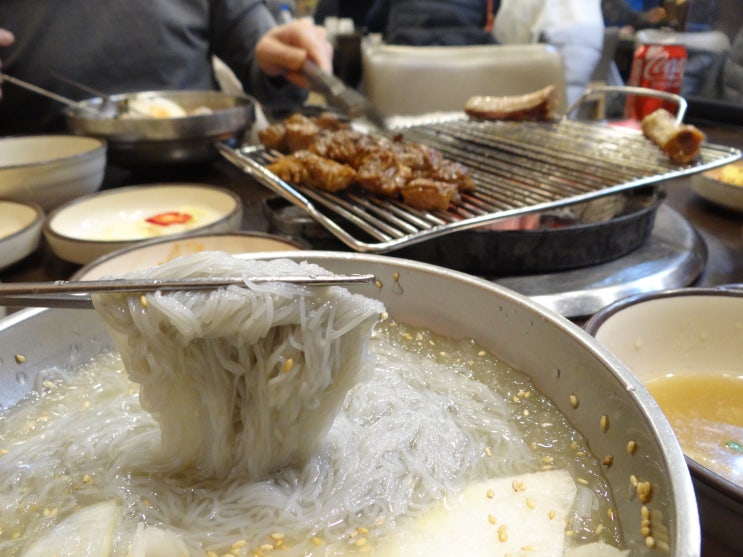  마포본가 인계동맛집 돼지갈비맛집 줄서서먹는 핫한 고기집