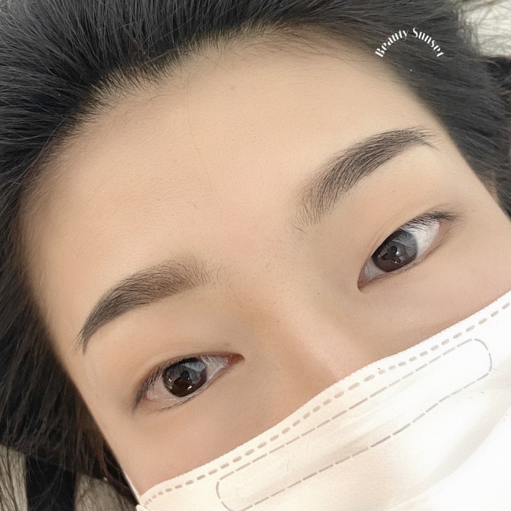  계양구 눈썹문신 / 잔흔눈썹 무통으로 커버하기!