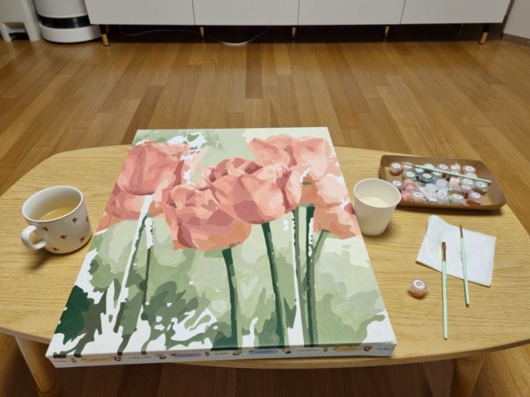  DIY명화그리기 피포페인팅 취미 추천, 율토끼의 잡화점