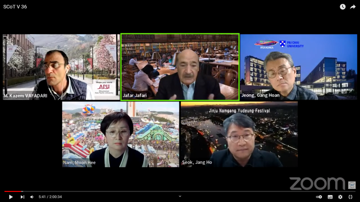  스콧웨비나 v36(SCoT  V36)/ 한국의 대표적인 관광축제가 지역에 미치는 영향 / SCoT(Smart Community Tourism) Webianrs