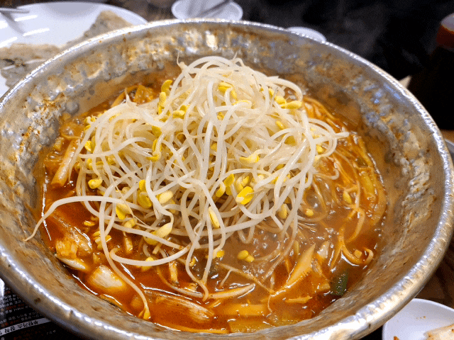  성남 모란역 매운 양푼 등갈비에 곤드레 밥맛집 : 성원식당