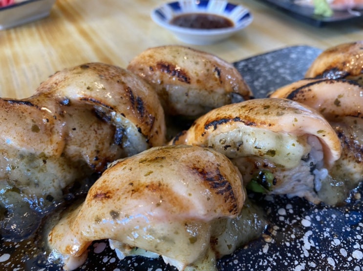  진주 칠암동 맛집: 알로하스시어나더(점심특선, 치즈롤) 내돈내산