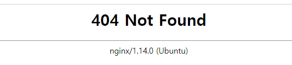 nginx 404 Not Found