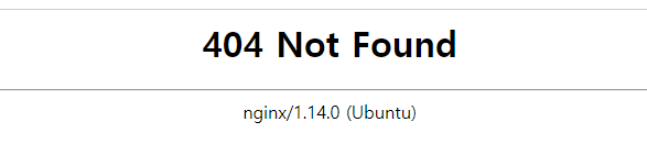  nginx 404 Not Found