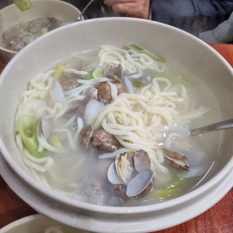  상인동 찐맛집 원조 강고집참바지락칼국수 10년째단골
