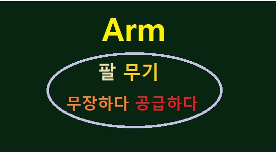 [영어 어원] arm 뜻 : 팔, 무기 (arms), 무장하다, 공급하다! 명사 에서 동사로!