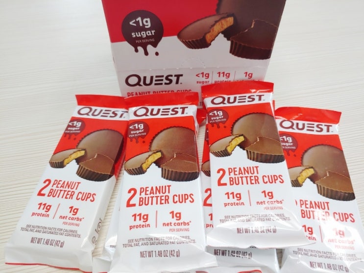  퀘스트뉴트리션 피넛버터컵 11번가 아마존 직구로 맛있는 간식 편하게 구매