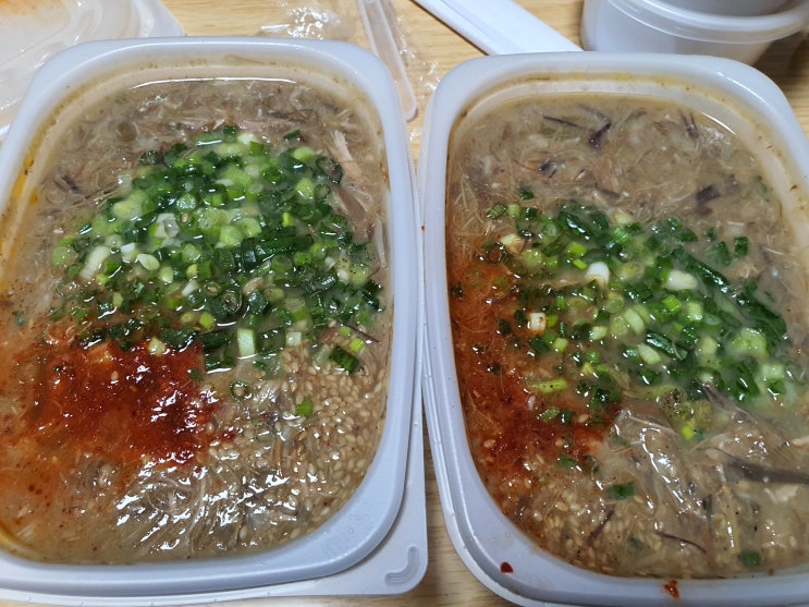  [제주 맛집]애견동반이 되지 않아서 포장으로 먹은 우진해장국