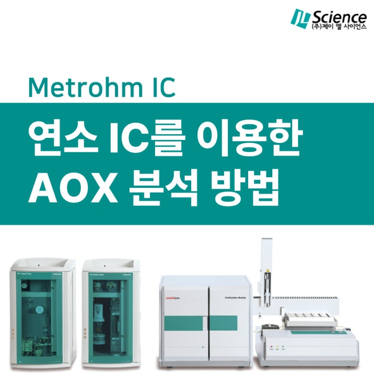  [환경] Combustion IC를 이용한 AOX 분석
