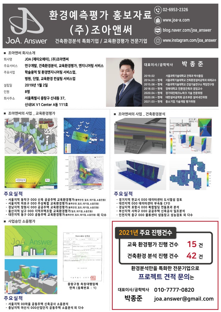  2022년, 조아앤써의 환경예측평가는 ?