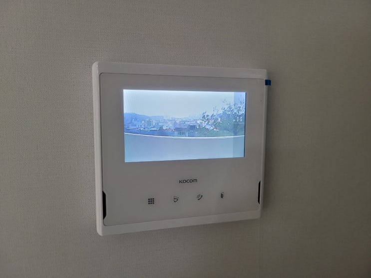  성남시 중원구 은행동 두산위브아파트 코콤 비디오폰 KCV-S701, 삼성 도어락 SHP-DP740 설치 후기