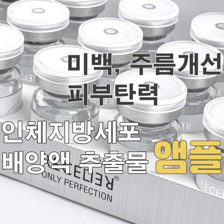  미백, 주름개선, 피부탄력 앰플 [리셀러 온리퍼펙션]