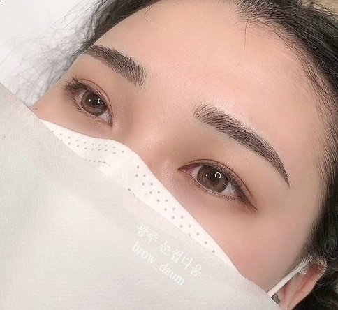  상무지구눈썹문신 만족후기