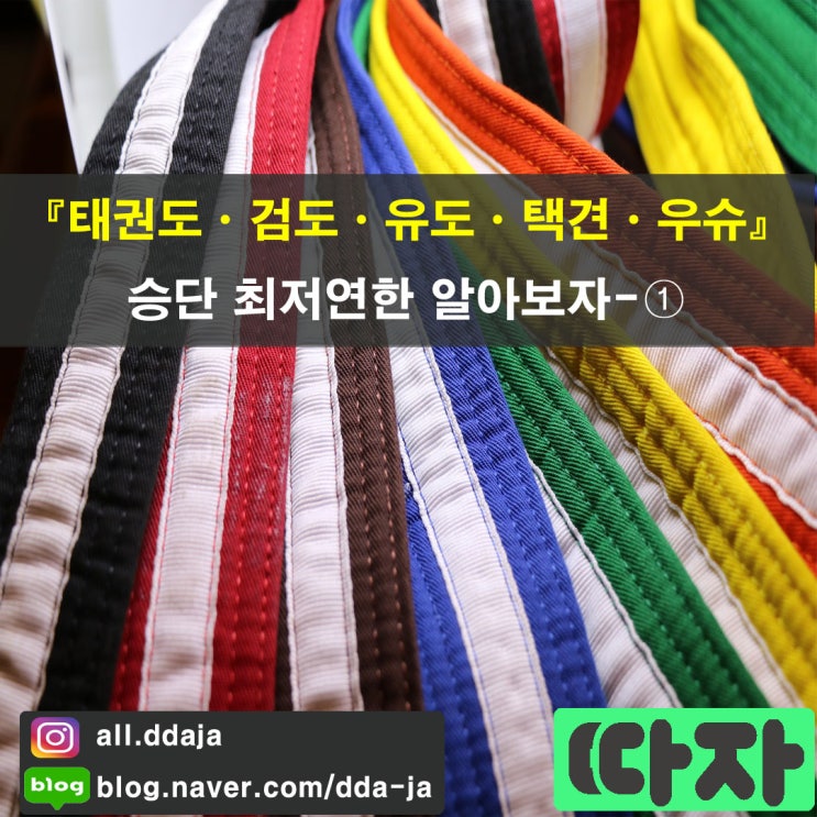  [승단 최저연한-①] 태권도ㆍ검도ㆍ유도ㆍ택견ㆍ우슈 승단 최저연한 알아보자!