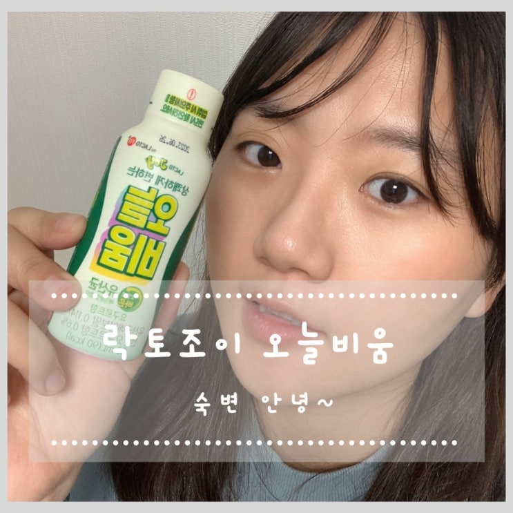  락토조이 오늘비움 편의점추천템