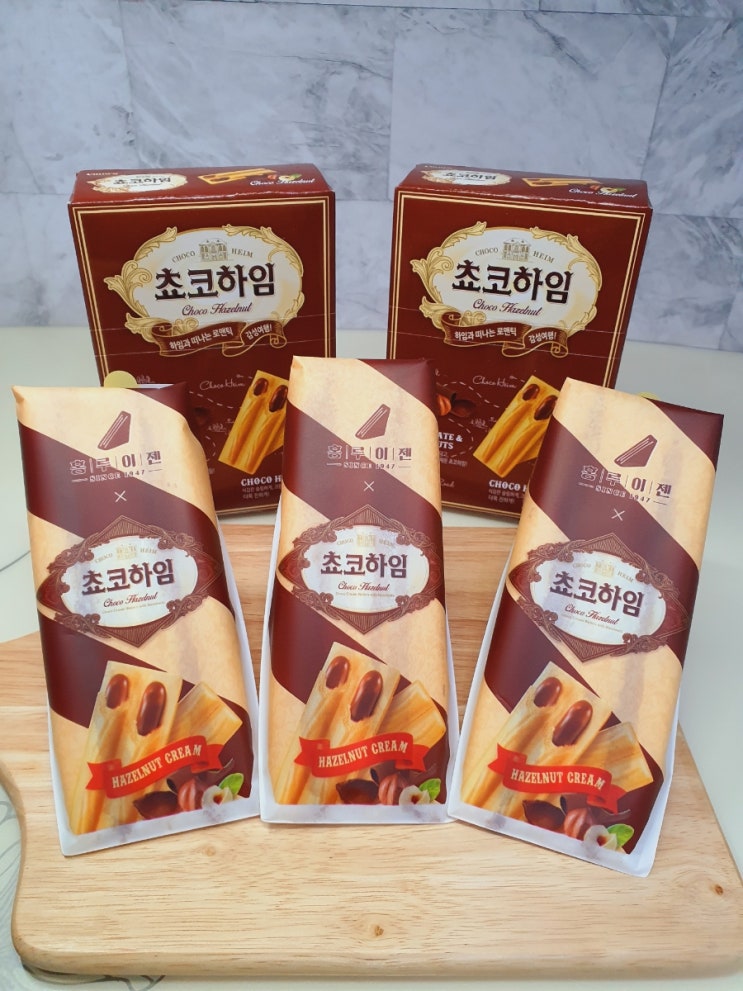  홍루이젠 초코하임 샌드위치 신제품 먼저 맛보기