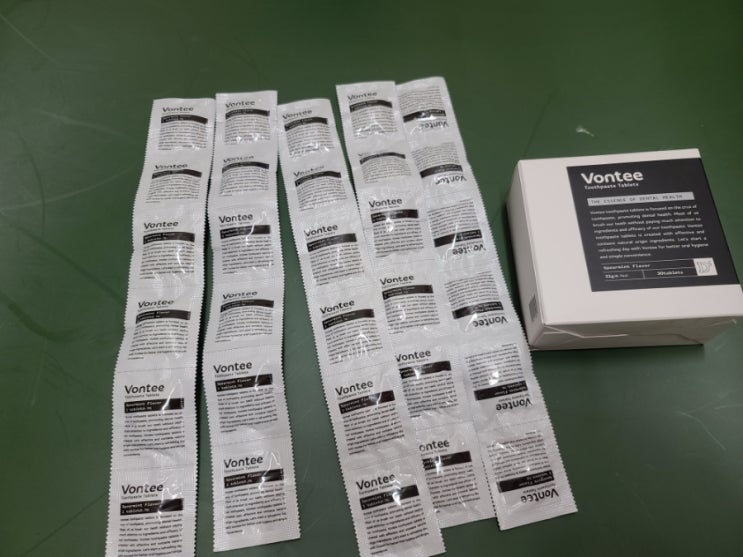  고체치약 본티!!비행기탈때 필수품이죠!!