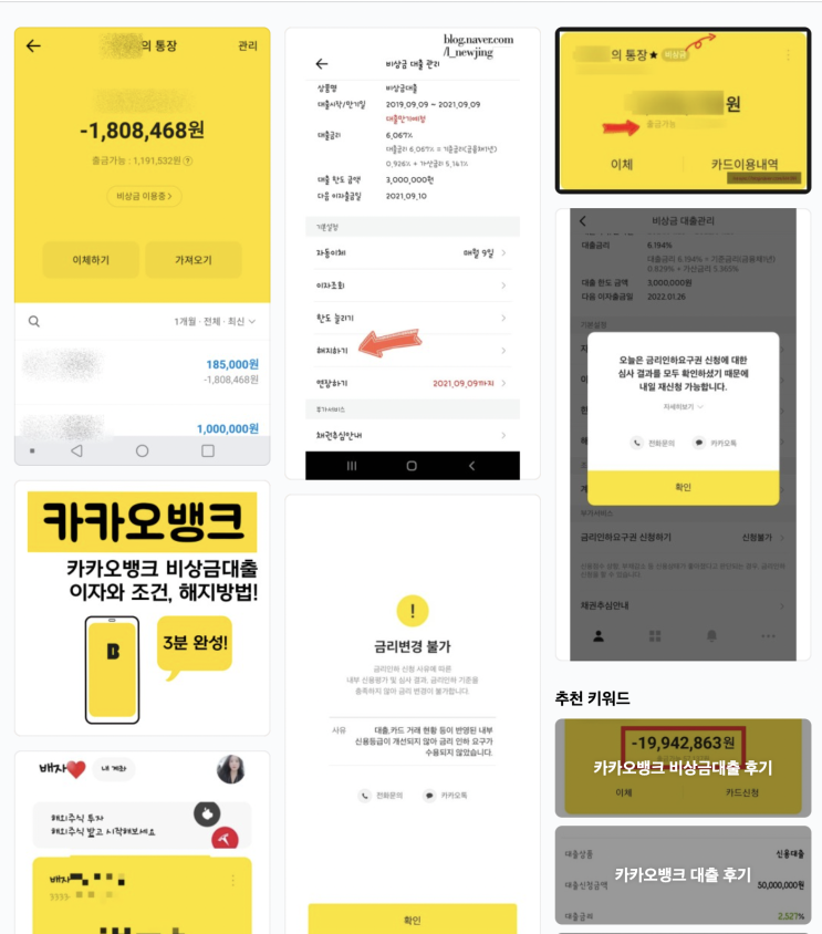  카카오 비상금대출 빌리기 쉽다