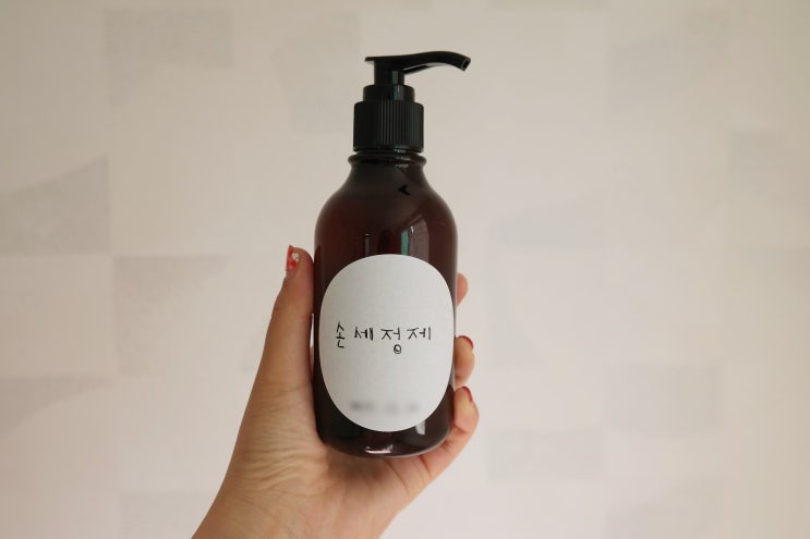  HP물비누 페이스트로 손세정제 만들었어요