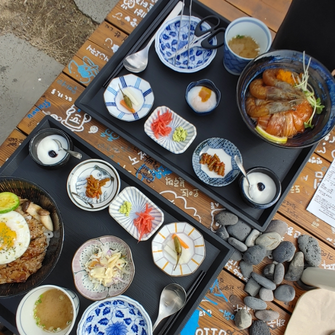  애월 명자 메뉴 가격 정갈한 일본식 덮밥 혼밥 좋아