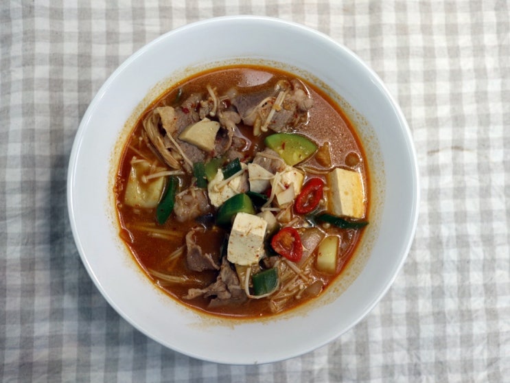  밀키트쇼핑몰 요리온 차돌된장찌개 추천해요