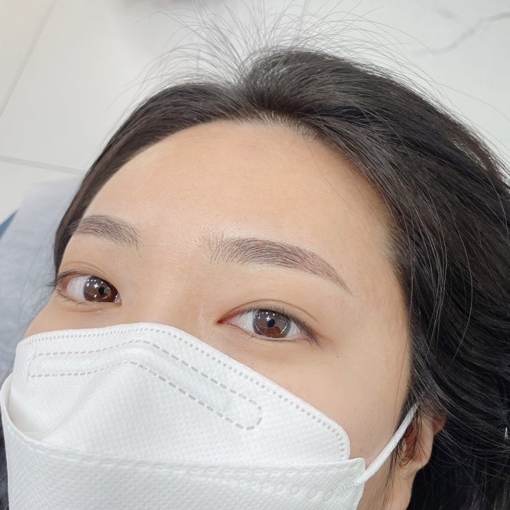  왕십리반영구눈썹 교육도 만족 결과물도 만족스러운 누벨마리