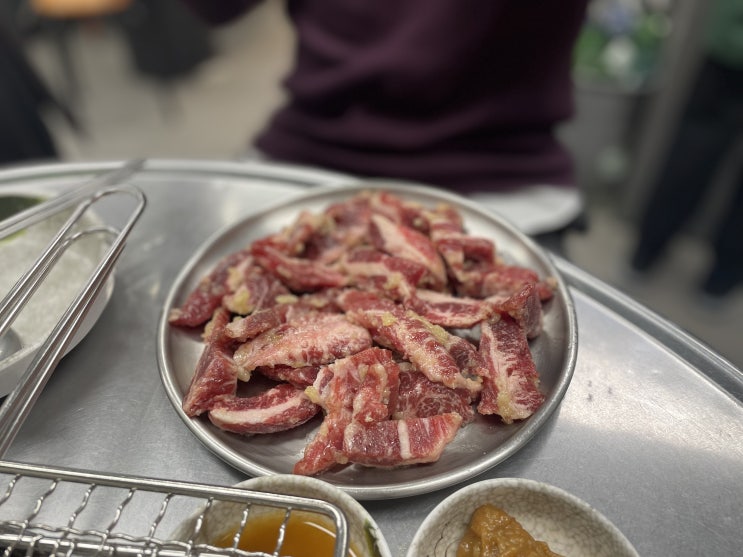  강남주민이 추천하는 강남 찐맛집  소고기 갈빗살 역삼동 풍년집