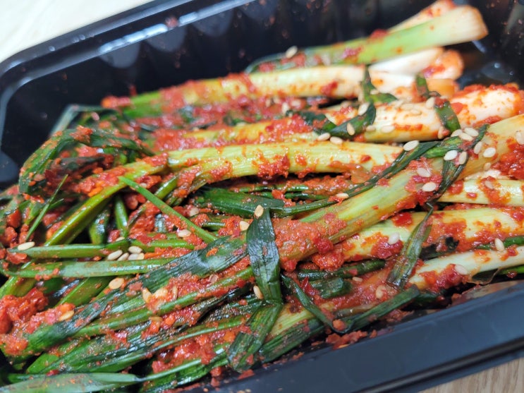  파김치 라면에 먹는거 국룰 아닙니까