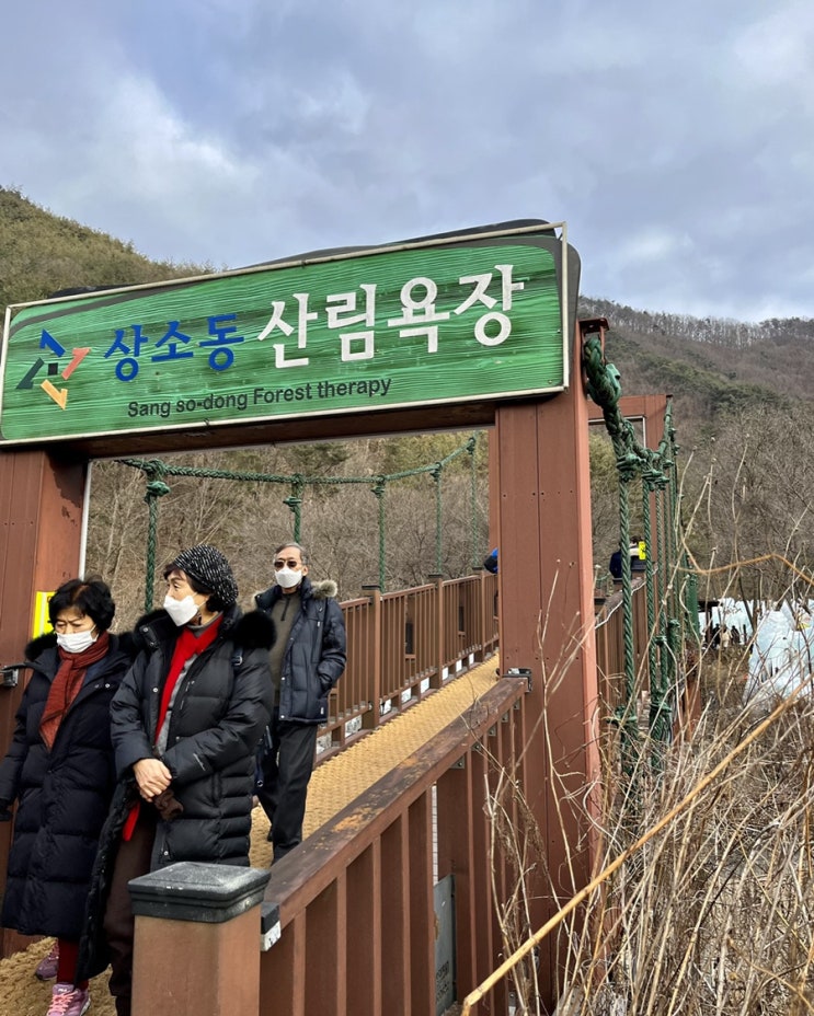  얼음왕국 상소동산림욕장