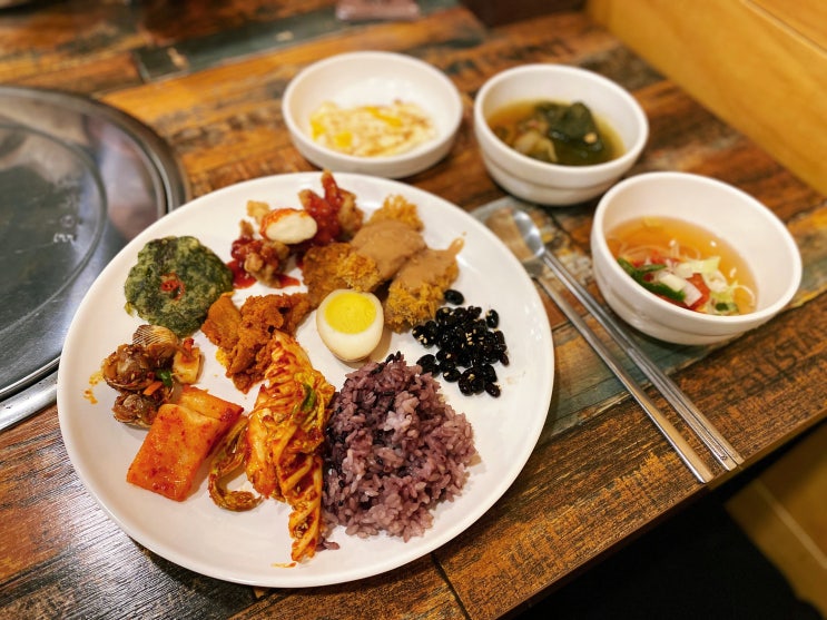 [수원혼밥] 7,000원으로 즐기는 돈까스 한식 뷔페!