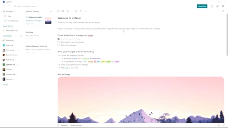 에버노트, 원노트의 대안 - 업노트 Upnote 에버노트, 원노트의 대안 - 업노트 Upnote