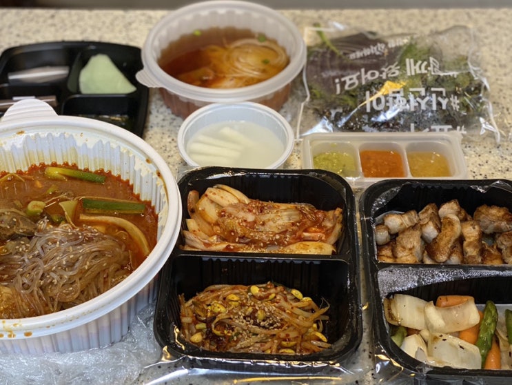  용인 수지 죽전 보정동 삼겹살 배달 맛집 쏘삼돼지