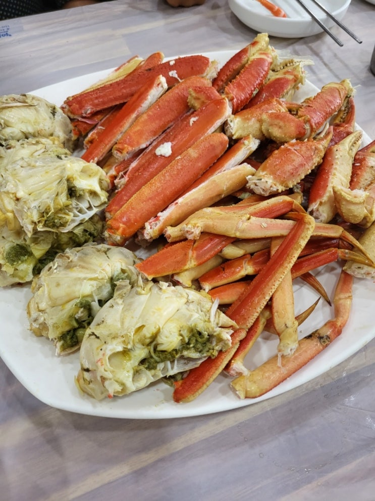 [부산 기장시장 맛집] 청해왕대게 : 대게 저렴한 가게