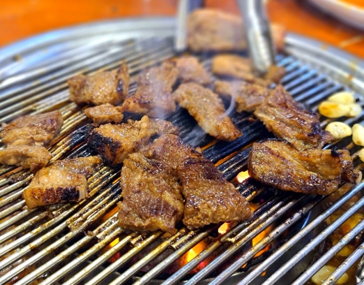  남포동 고깃집 풍산생갈비촌_ 부산 숯불갈비 로컬맛집