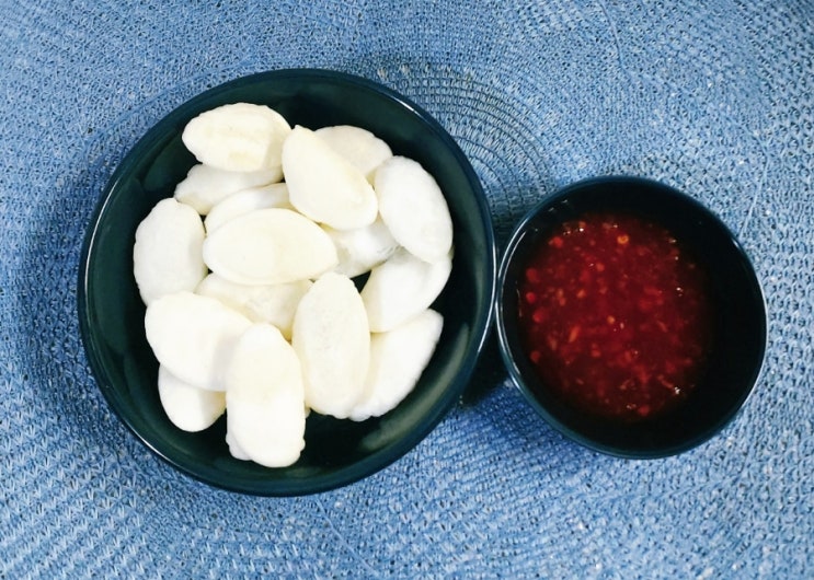  떡국떡으로 떡뻥 만드는 방법 에어프라이어로 떡뻥 만들기