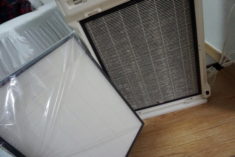 [위닉스 공기청정기 필터] 위닉스 제로S 필터 교체하는 방법