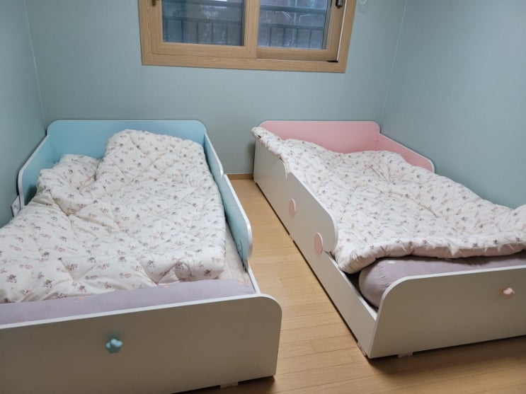  저상형 남매침대 리바트 뉴꼼므침대 추천