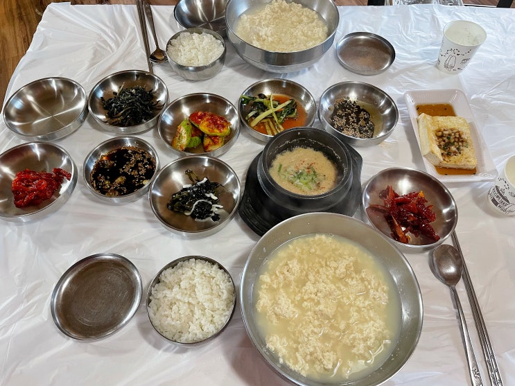 속초 초당순두부 대청마루 내돈내산 후기
