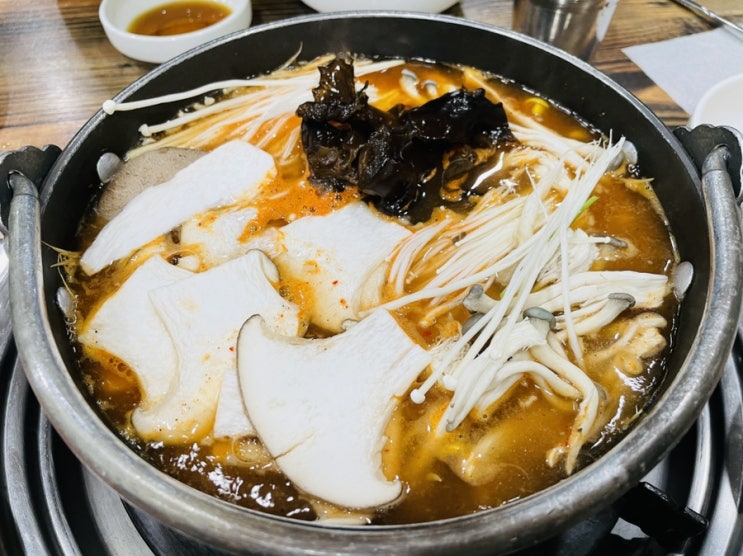  하대동 등촌에서 샤브샤브 먹고 왔어요~ 진주 현지인 맛집!