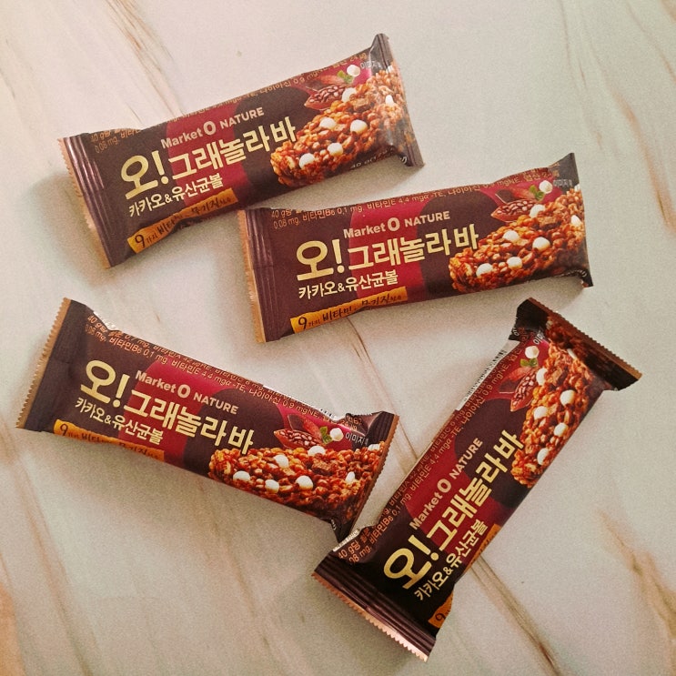  마켓오네이처 오!그래놀라바 카카오&유산균볼
