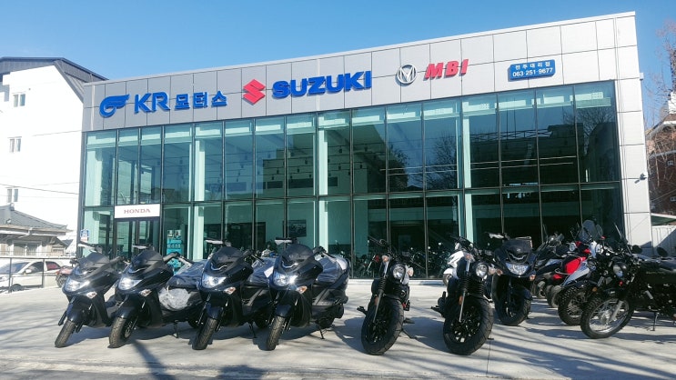  [전주오토바이] KR모터스 그란투스,아퀼라, 하우즈 스즈키 USR125, VM100 신차 입고