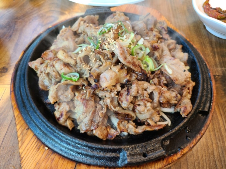  [군포 갈치저수지 맛집] 석쇠불고기 쌈밥 - 수리산채