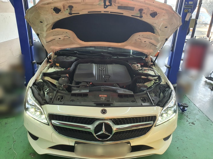  벤츠 cls 250 차량 작업 일지