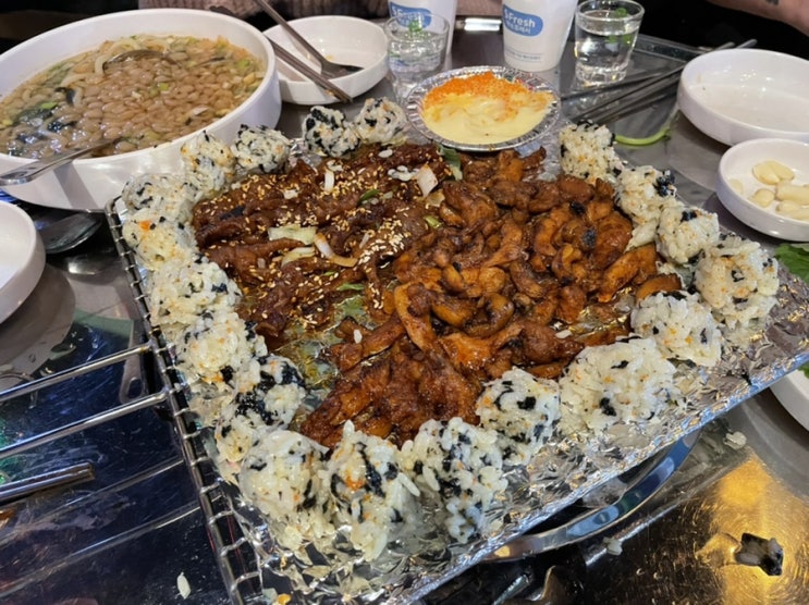  성남 중원구 성남동 : 모란역 :  온달집 모란점 : 모란오거리 모란먹자골목 숯불닭다리살 무뼈닭발 우동 맛집