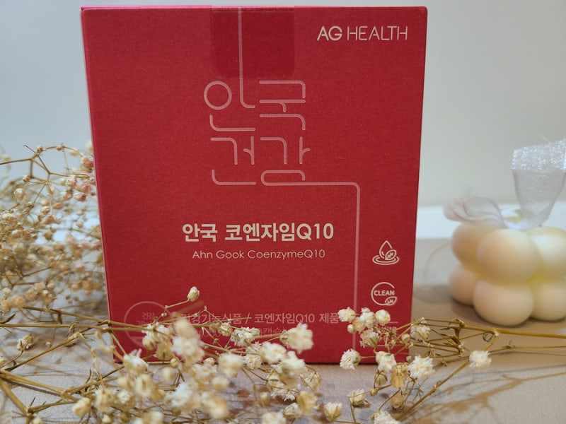 안국건강 코엔자임Q10 코큐텐 - 혈액순환개선제로 항산화 효과까지!