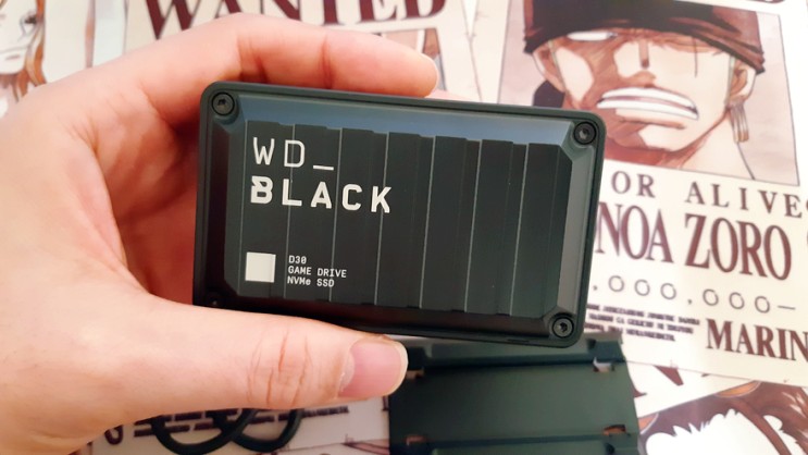 XBOX 외장하드 게임드라이브 SSD, WD BLACK D30(1TB)를 구입하였습니다.